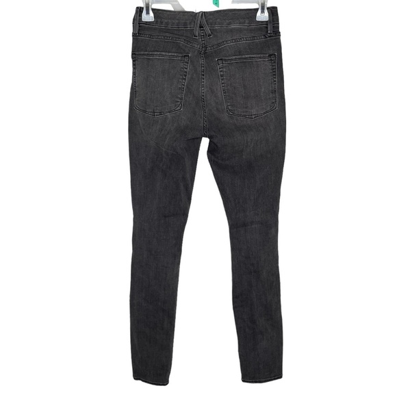 Good American skinny jeans good waist high rise distressed gray women’s size 26 - Picture 3 of 6